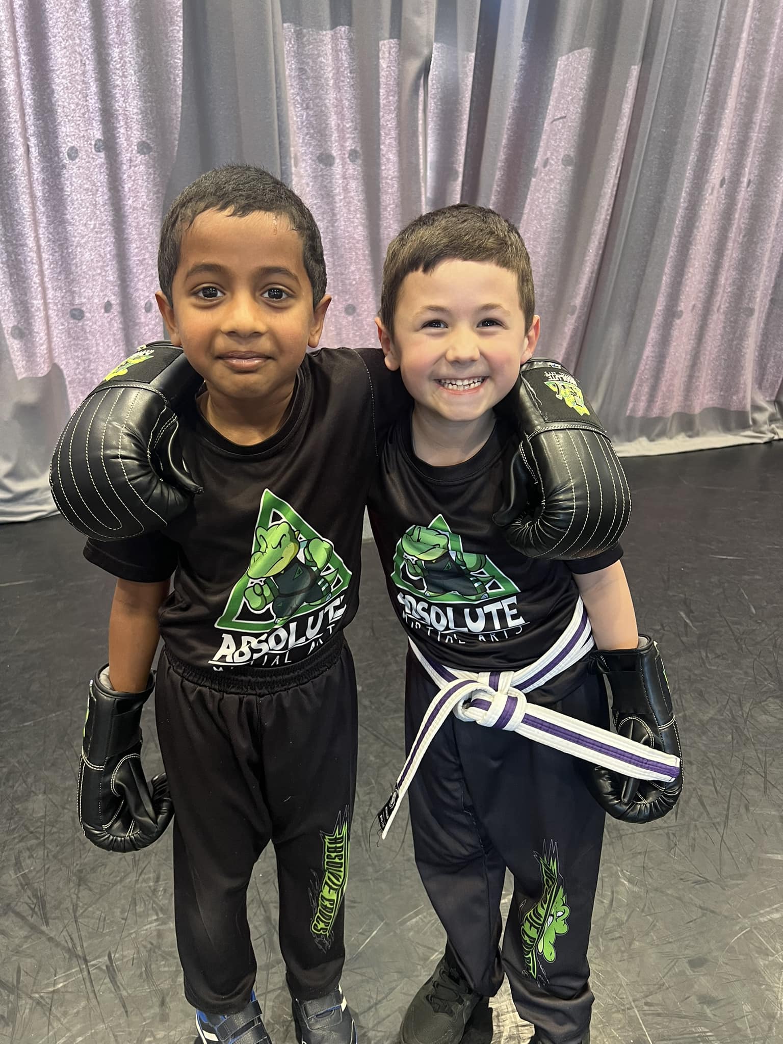 A Little Crocs class at Absolute Martial Arts