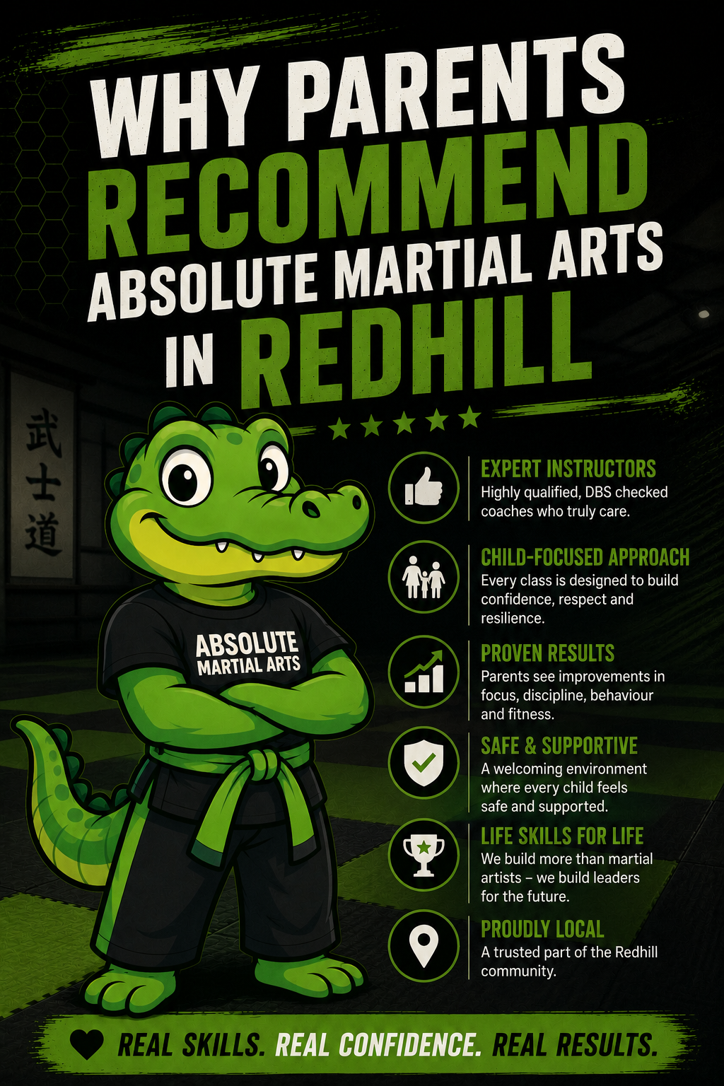 Why Parents Recommend Absolute Martial Arts in Redhill