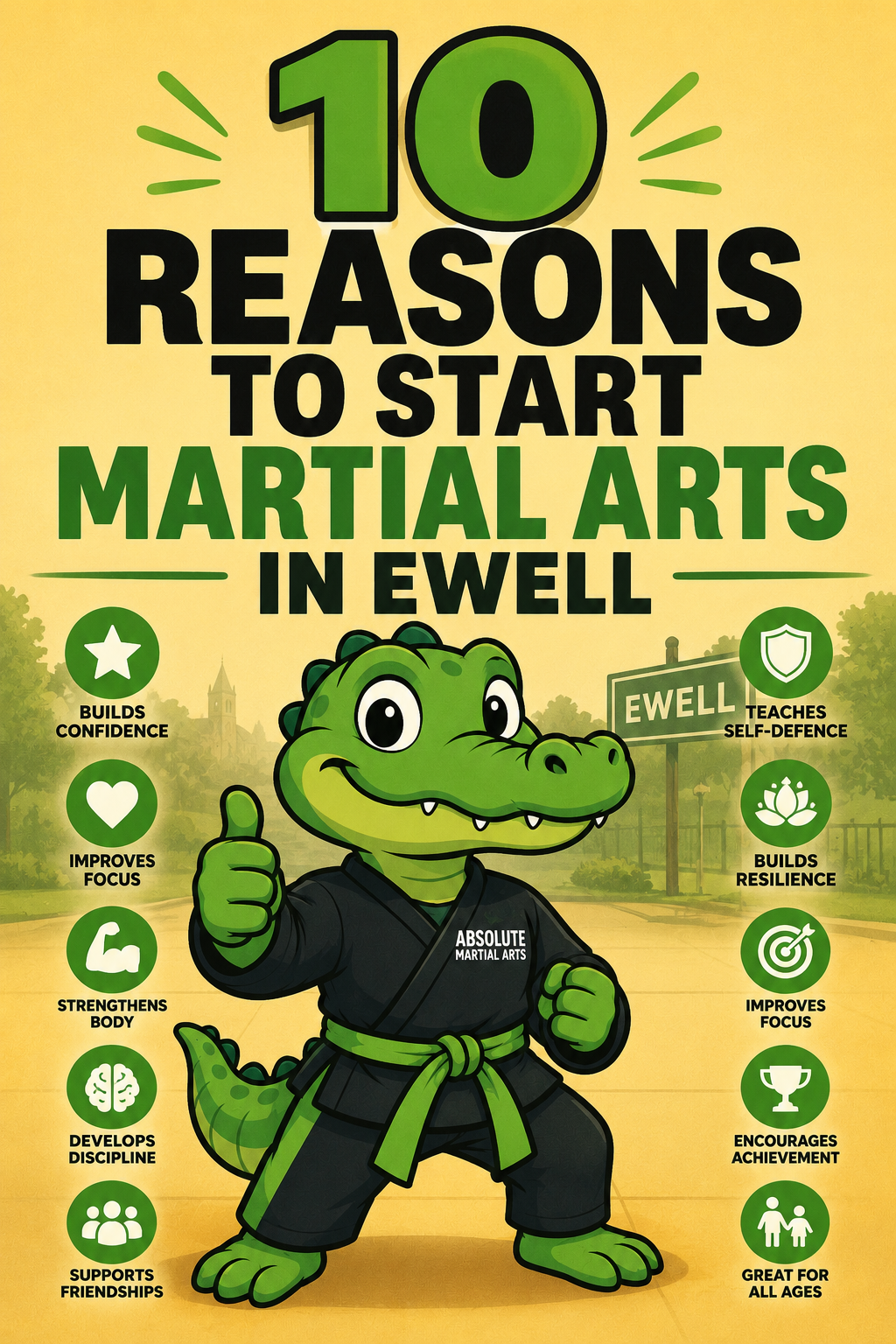 10 Reasons to Start Martial Arts in Ewell