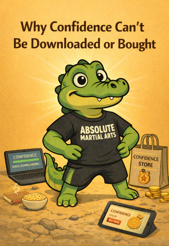 Why Confidence Can’t Be Downloaded or Bought