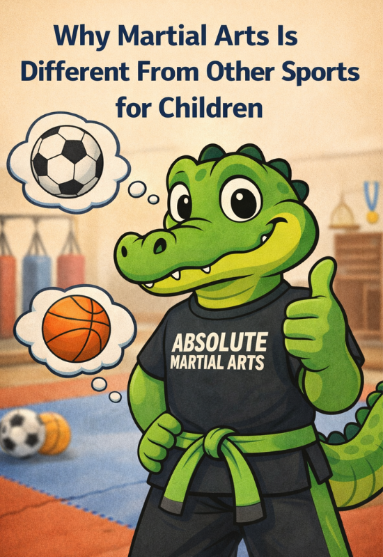 Why Martial Arts Is Different From Other Sports for Children