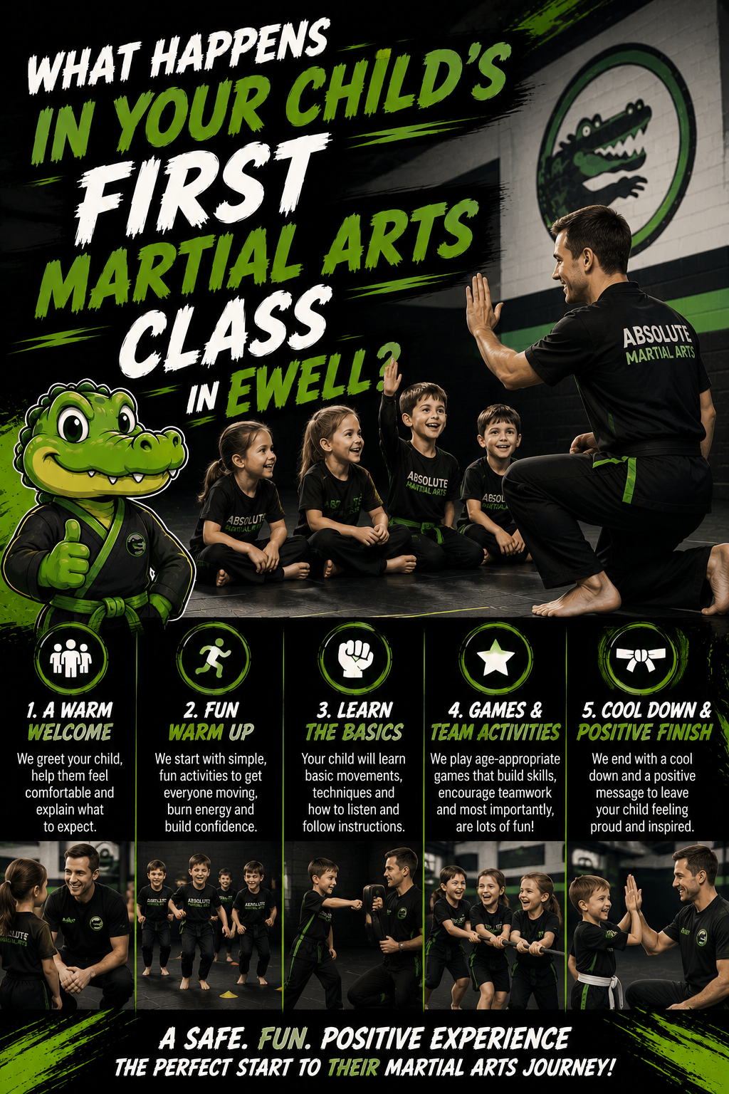 What Happens in Your Child’s First Martial Arts Class in Ewell