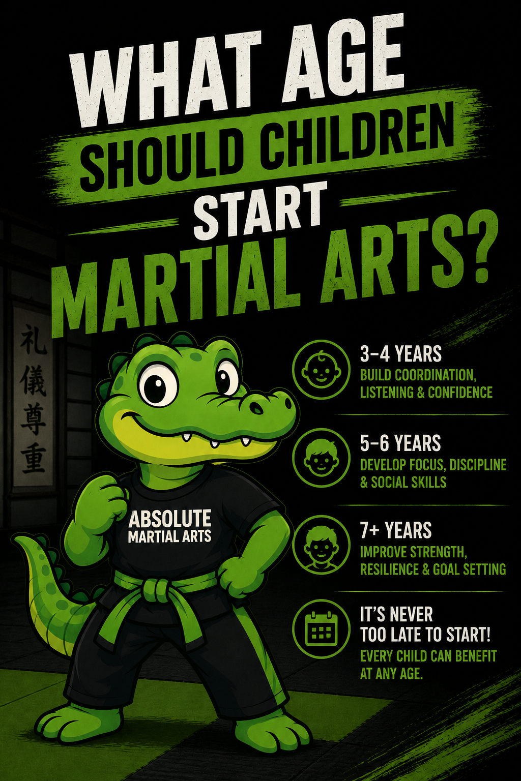 What Age Should Children Start Martial Arts