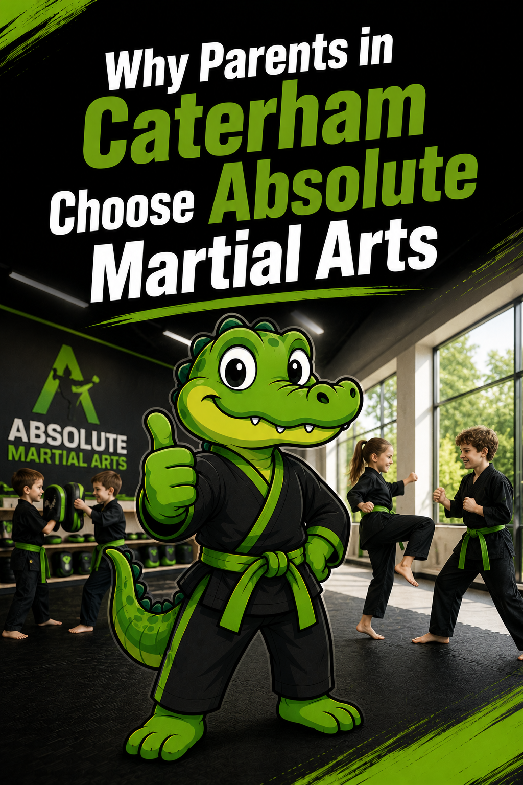 Why Parents in Caterham Choose Absolute Martial Arts