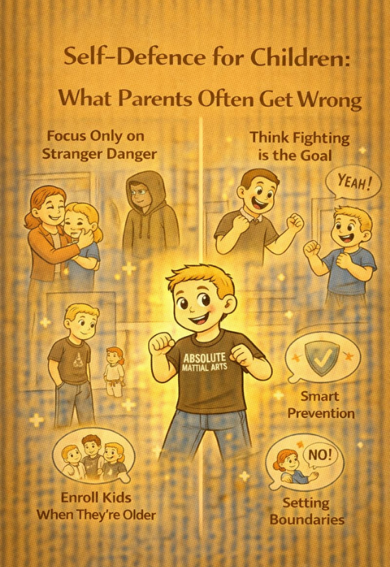 Self-Defence for Children: What Parents Often Get Wrong