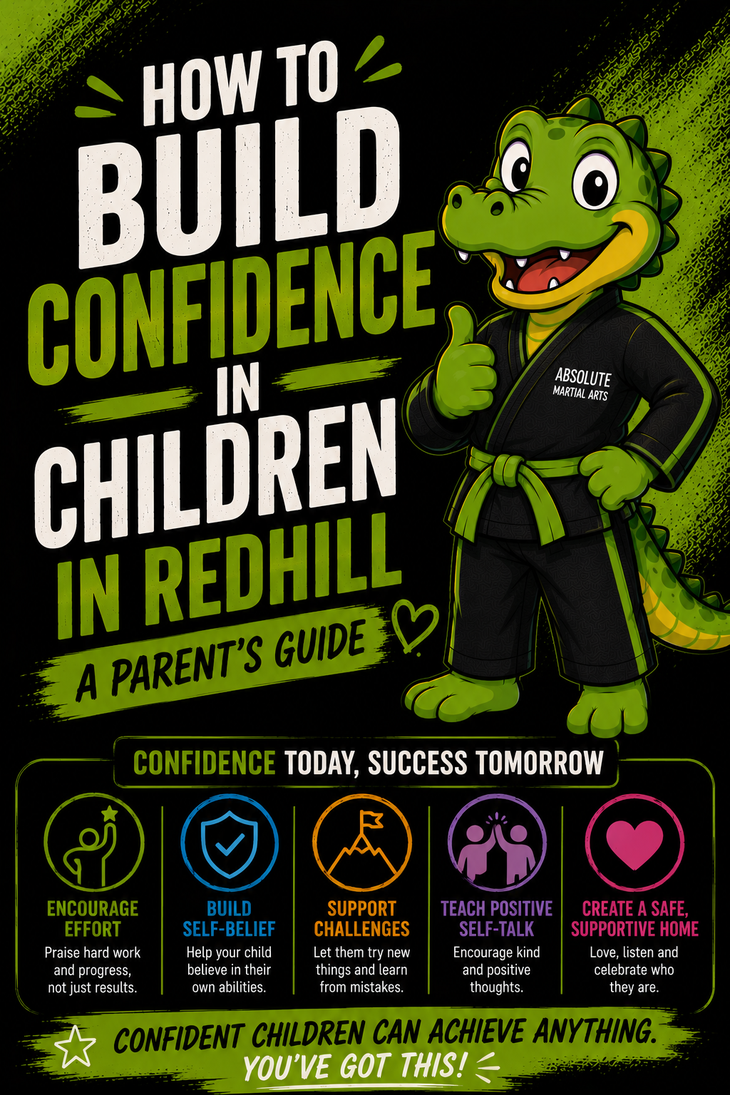 How to Build Confidence in Children in Redhill: A Parent’s Guide