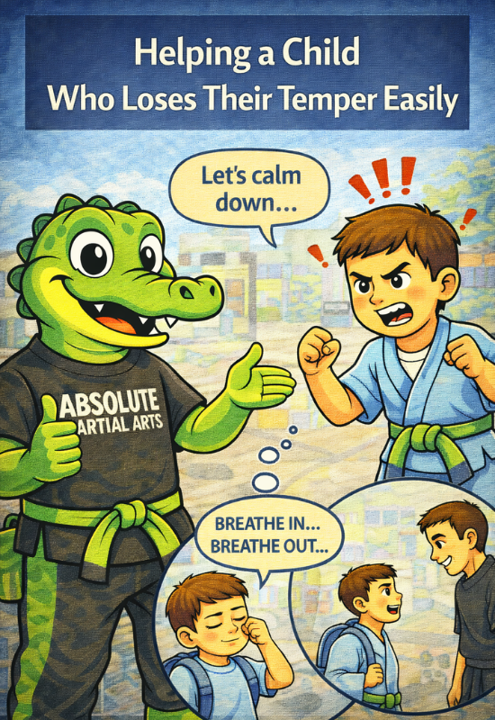 Helping a Child Who Loses Their Temper Easily