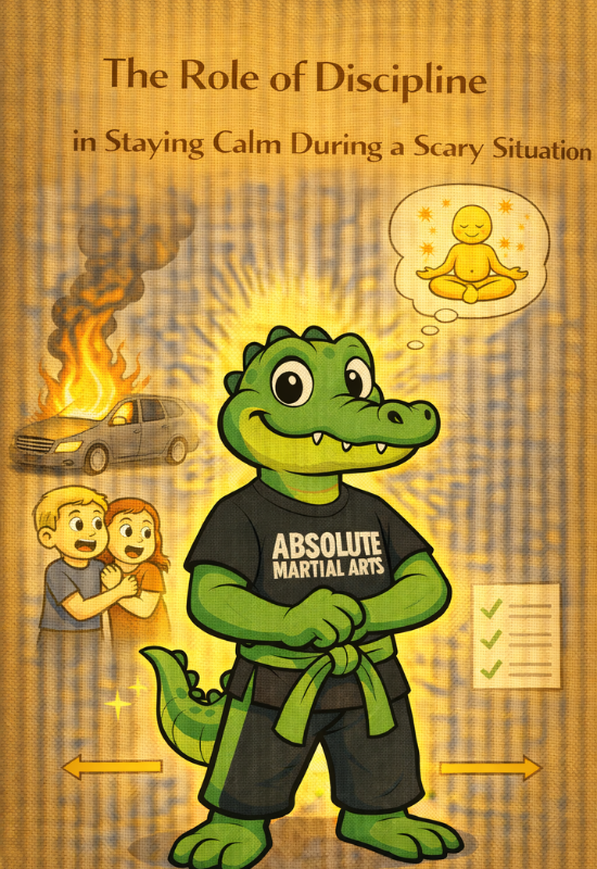 The Role of Discipline in Staying Calm During a Scary Situation