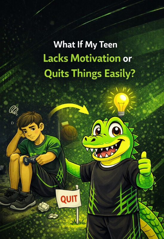 What If My Teen Lacks Motivation or Quits Things Easily
