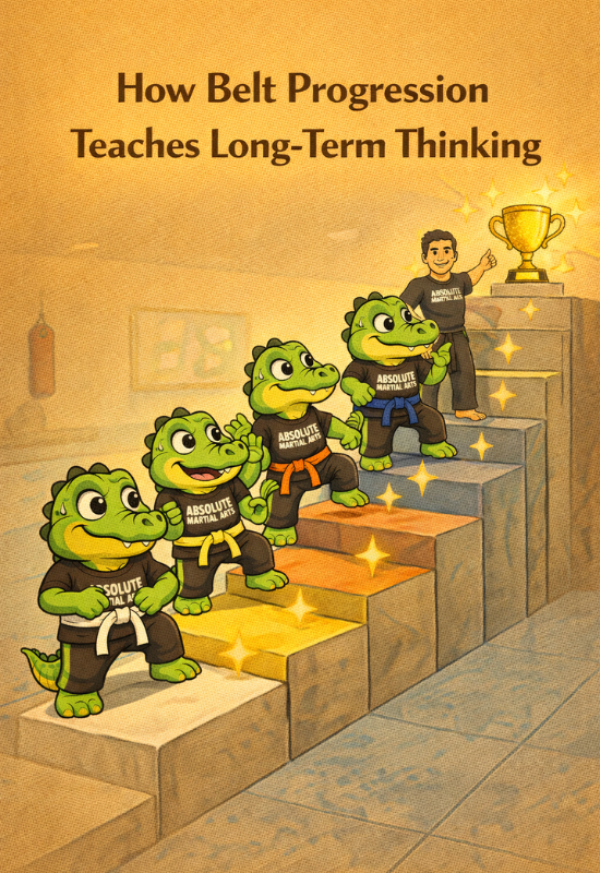 How Belt Progression Teaches Long-Term Thinking