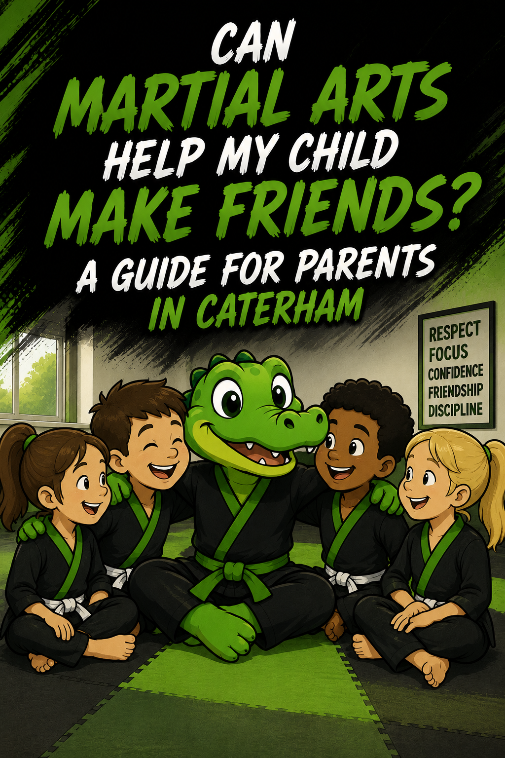 Can Martial Arts Help My Child Make Friends- A Guide for Parents in Caterham