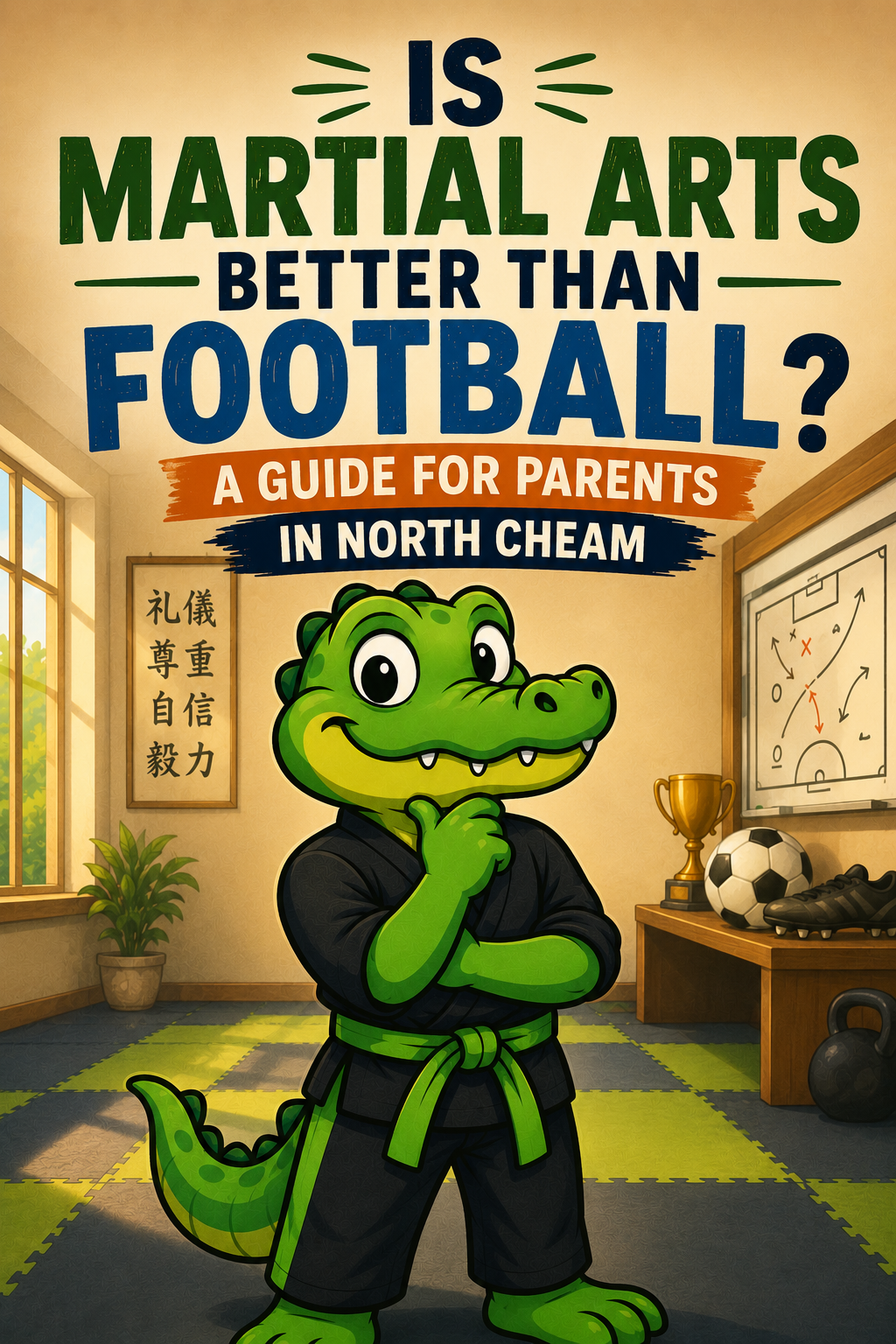 Is Martial Arts Better Than Football for Children. A Guide for Parents in North Cheam