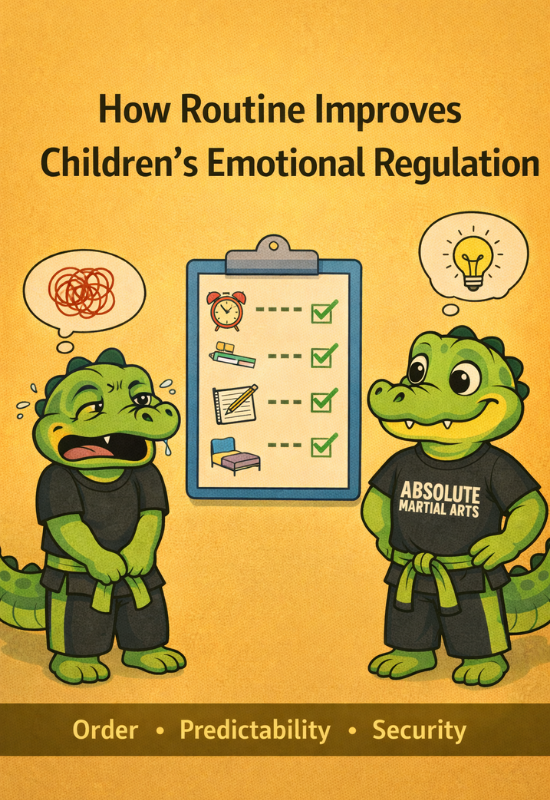 How Routine Improves Children’s Emotional Regulation
