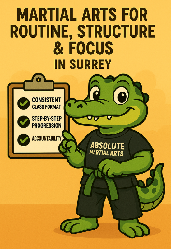 Martial Arts for Routine, Structure & Focus in Surrey