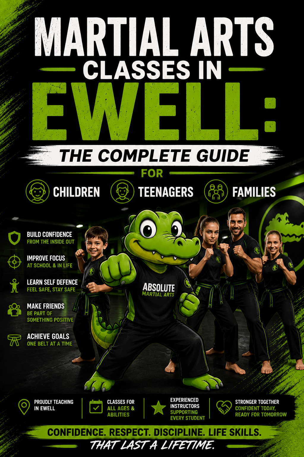 Martial Arts Classes in Ewell – The Complete Guide for Children, Teenagers and Families