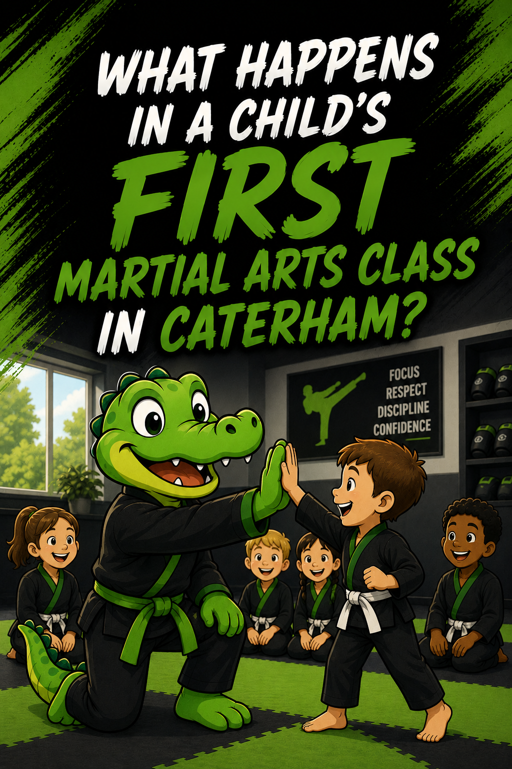 What Happens in a Child’s First Martial Arts Class in Caterham