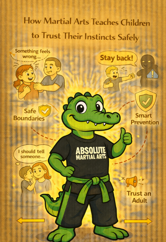 How Martial Arts Teaches Children to Trust Their Instincts Safely