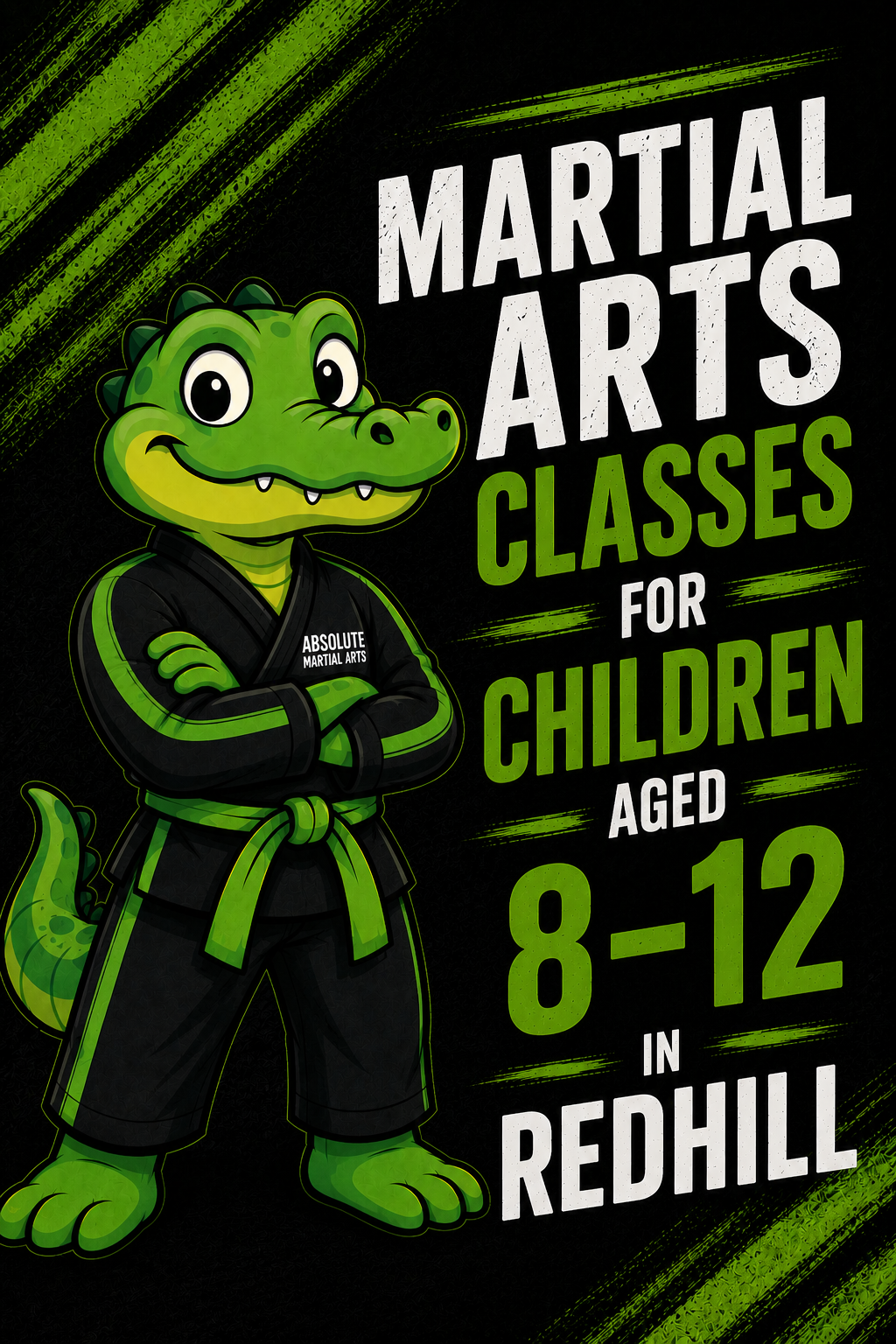 Martial Arts Classes for Children Aged 8 to 12 in Redhill