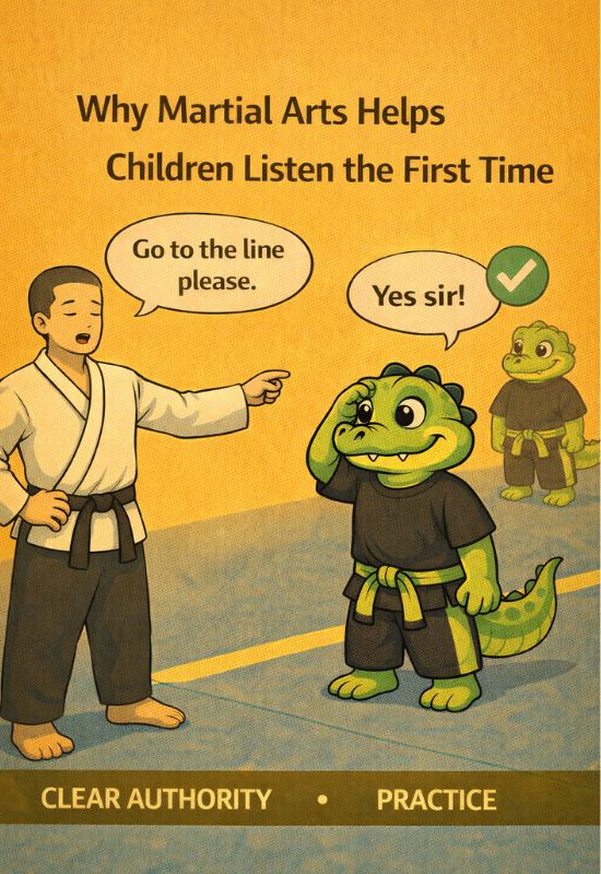 Why Martial Arts Helps Children Listen the First Time