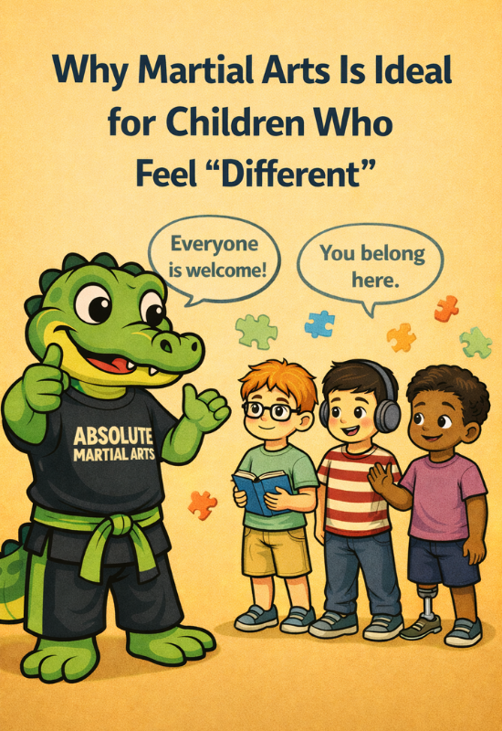 Why Martial Arts Is Ideal for Children Who Feel Different