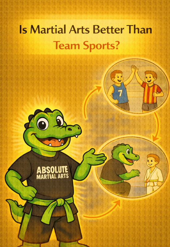 Is martial arts better than team sports