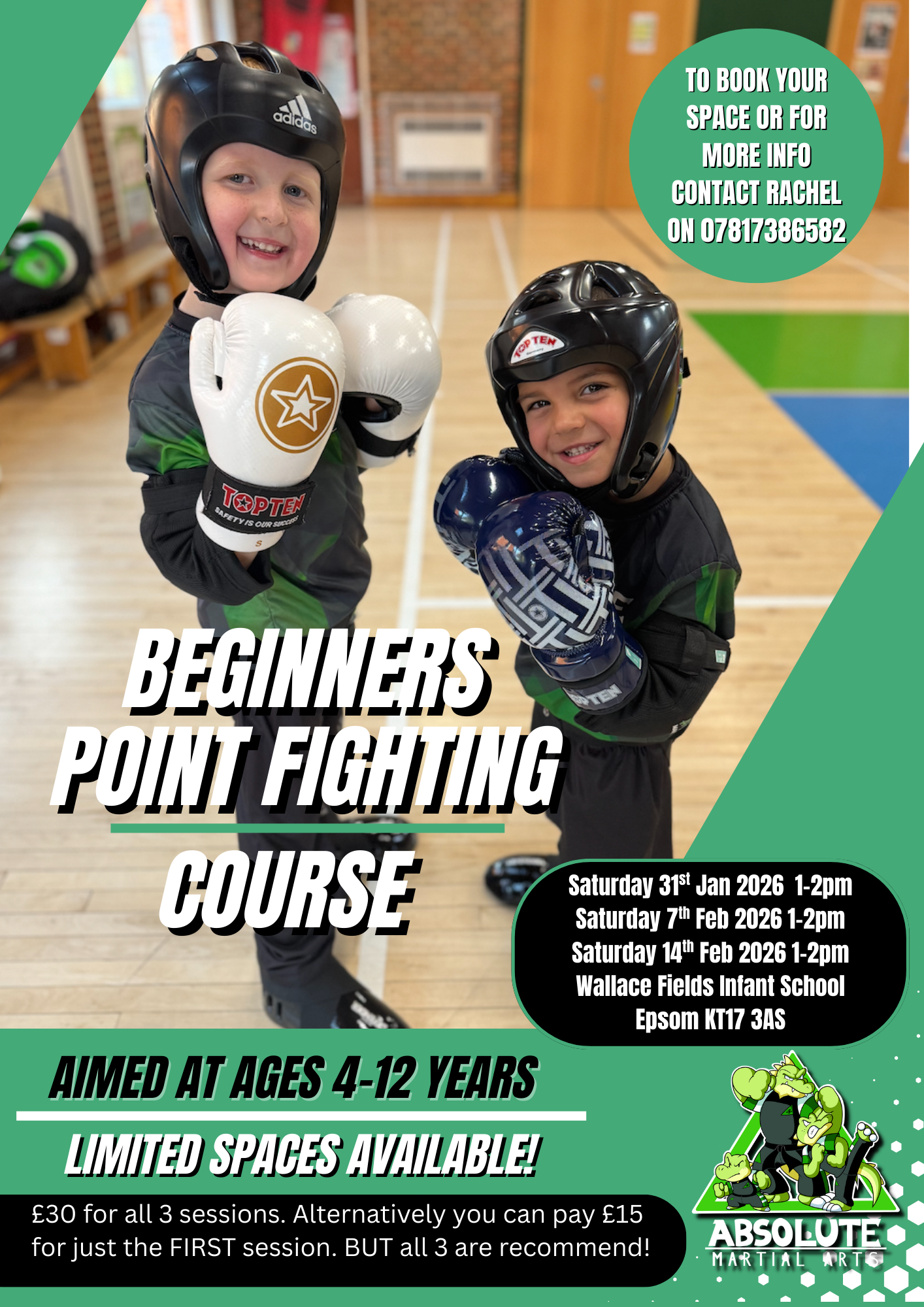 Beginners point fighting course #3