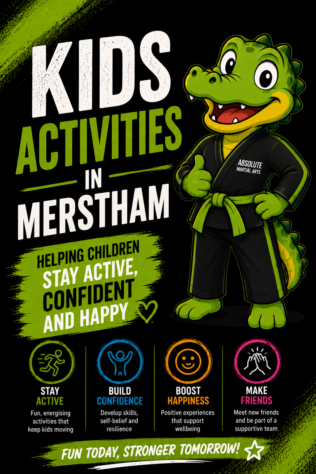 Kids Activities in Merstham: Helping Children Stay Active, Confident and Happy