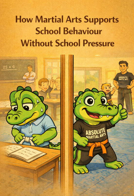 How Martial Arts Supports School Behaviour Without School Pressure