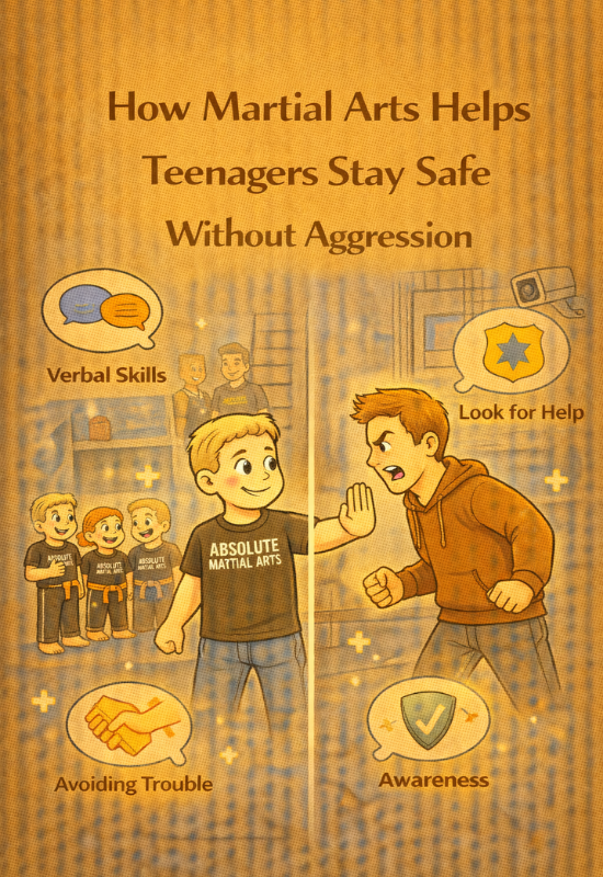 How Martial Arts Helps Teenagers Stay Safe Without Aggression