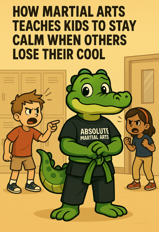 How Martial Arts Teaches Kids to Stay Calm When Others Lose Their Cool