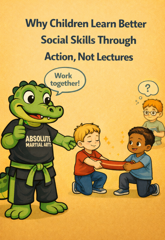 Why Children Learn Better Social Skills Through Action, Not Lectures