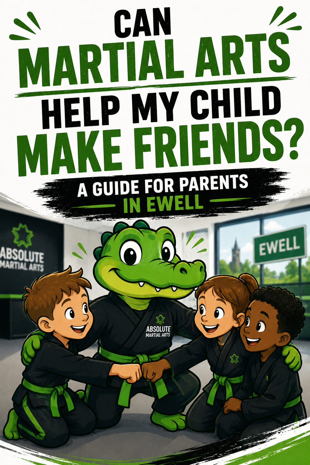 Can Martial Arts Help My Child Make Friends - A Guide for Parents in Ewell