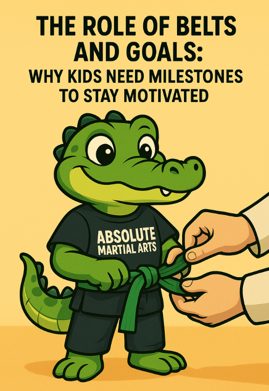 The Role of Belts and Goals: Why Kids Need Milestones to Stay Motivated