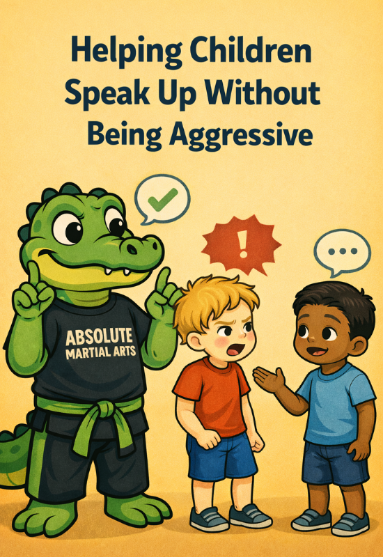 Helping Children Speak Up Without Being Aggressive