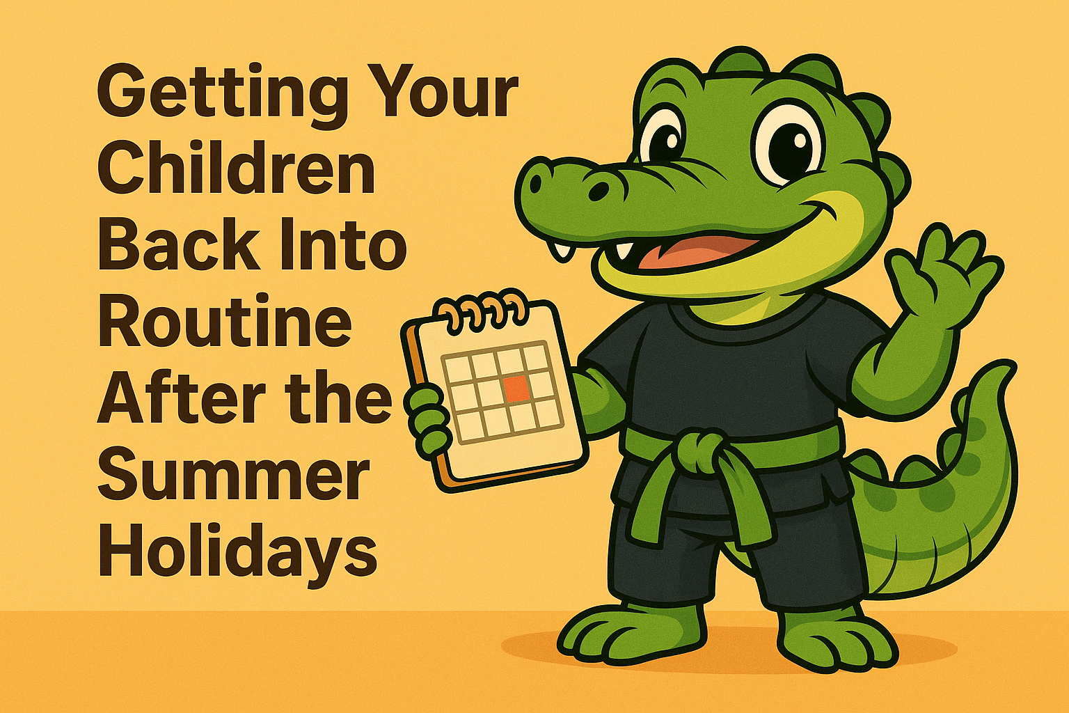 Getting Your Children Back Into Routine After the Summer Holidays