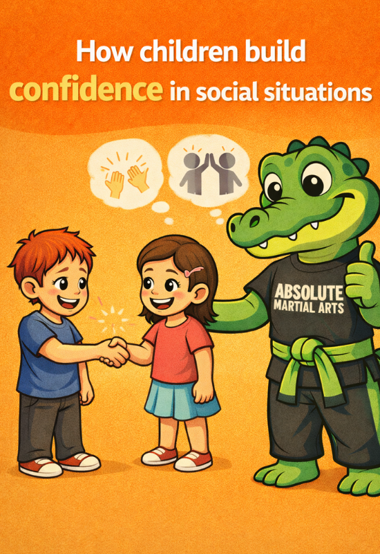 How Children Build Confidence in Social Situations