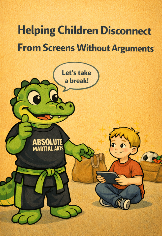 Helping Children Disconnect From Screens Without Arguments