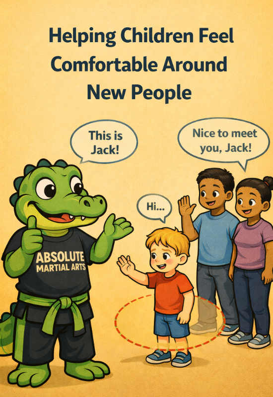 Helping Children Feel Comfortable Around New People