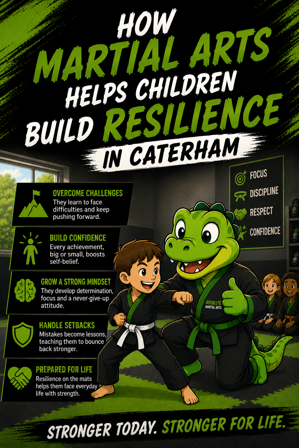 How Martial Arts Helps Children Build Resilience in Caterham