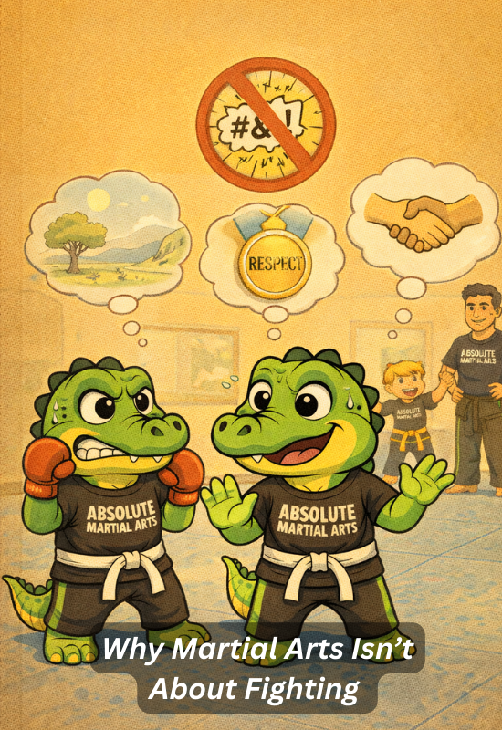 Why Martial Arts Is Not About Fighting