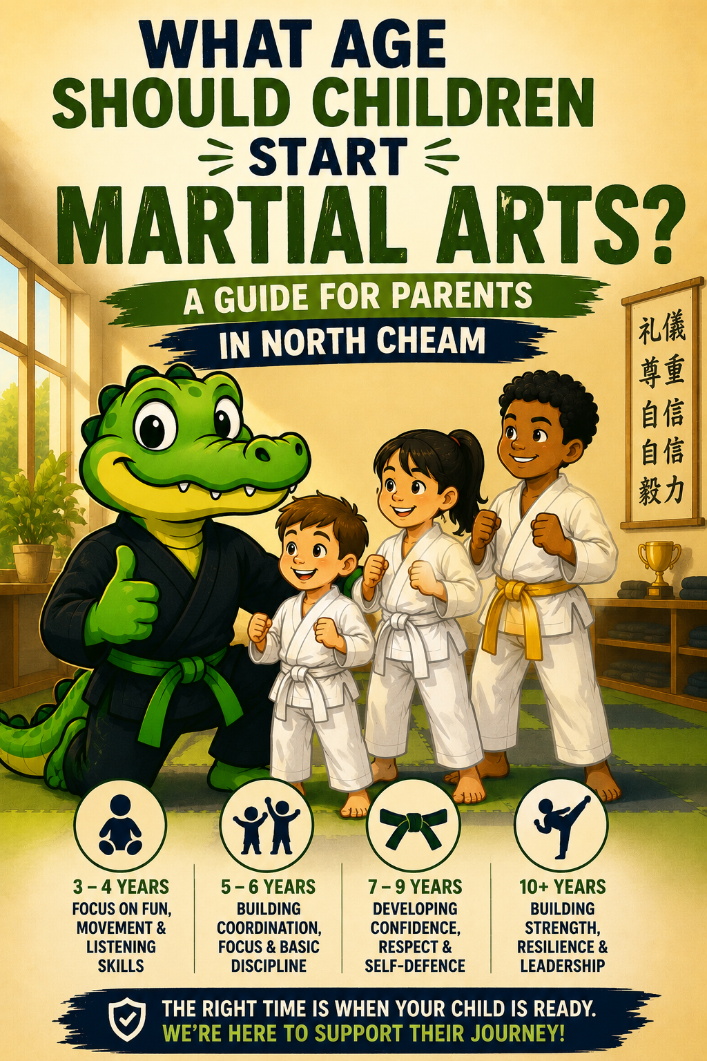 What Age Should Children Start Martial Arts A Guide for Parents in North Cheam