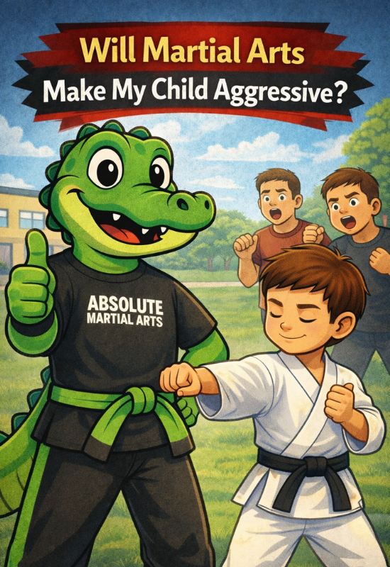 Will Martial Arts Make My Child Aggressive