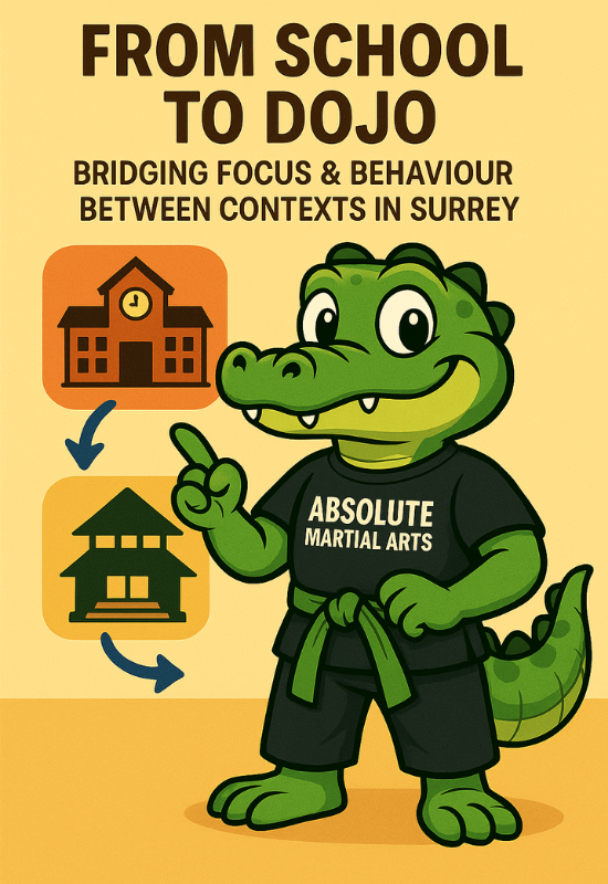 From School to Dojo: Bridging Focus & Behaviour Between Contexts in Surrey