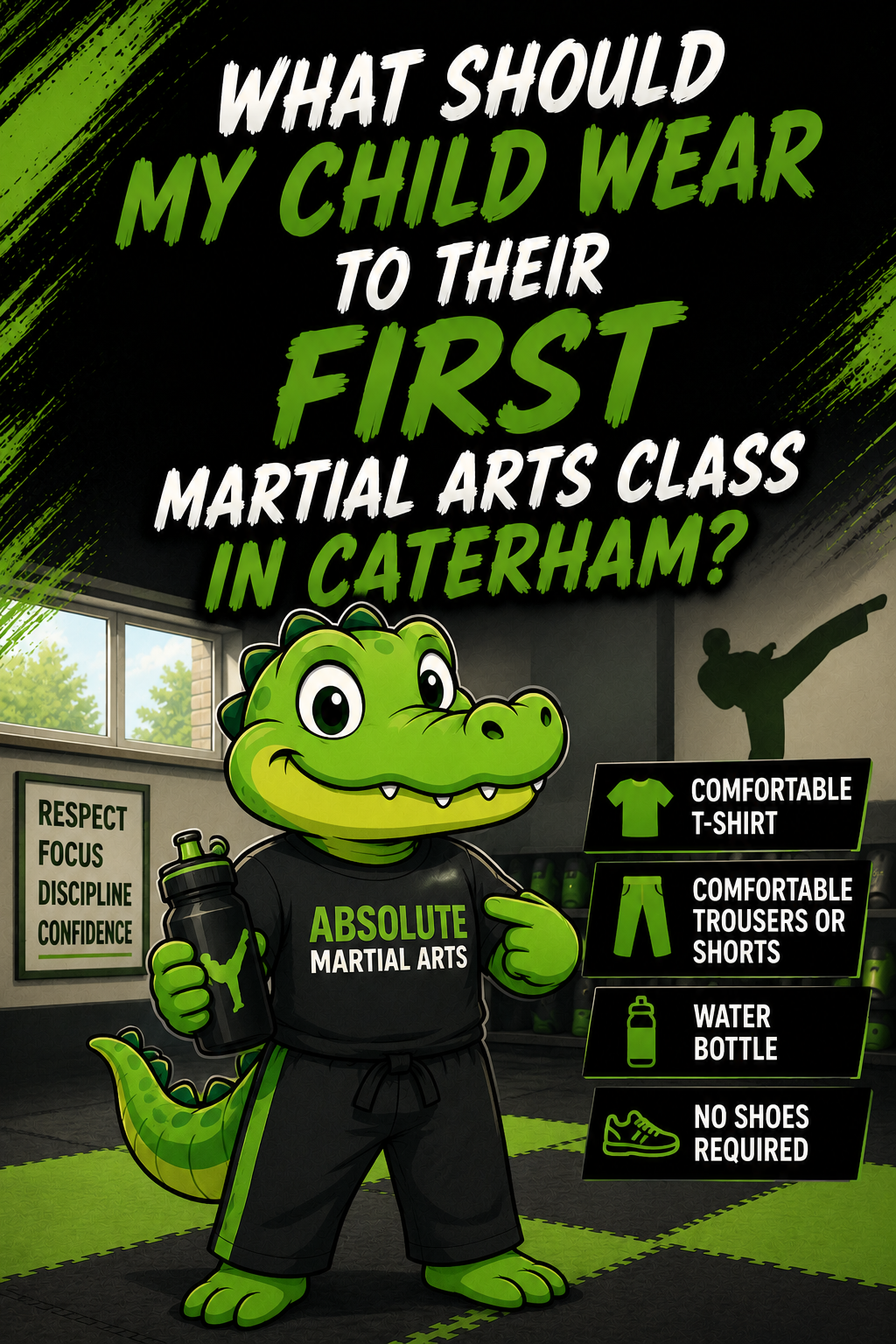 What Should My Child Wear to Their First Martial Arts Class in Caterham